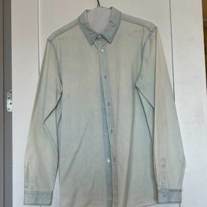 APC Lightwash Blue Button Down